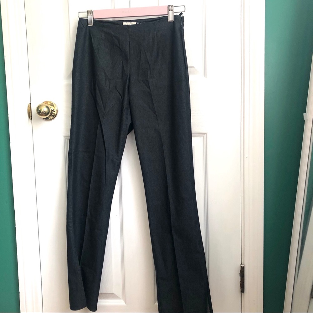 Gap denim lightweight jeans side-zip stretch 1